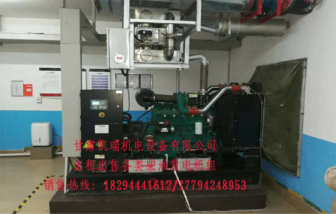 蘭州柴油發電(dian)機組廠家