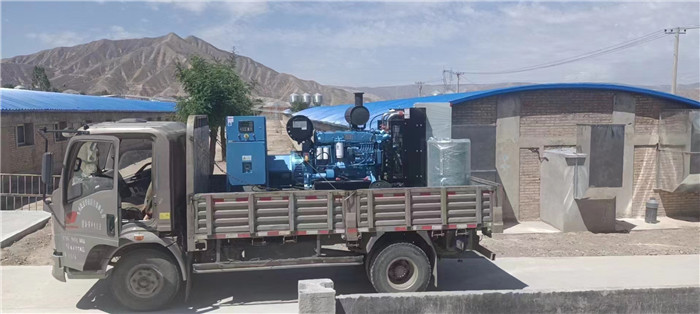200kw濰柴電力原裝(zhuang)機給永靖奶牛(niú)廠提供電力保(bao)障！